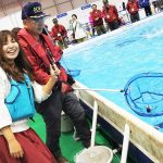ジャパンフィッシングショー2018！「マス釣り体験コーナー」