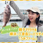 釣って食べるを親子で楽しめる🧒👧🎣横浜・八景島シーパラダイス うみファーム✨